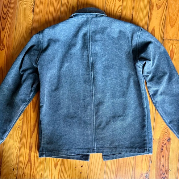 Bradley Mountain Edison Chore Coat Size Men’s Medium - Stone Washed Black - Picture 8 of 14